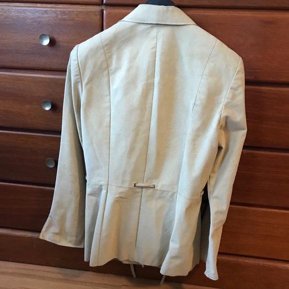 Vintage Danier Honey Tan Leather Jacket - Size 8 - Picture 13 of 16